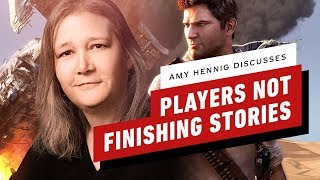 Amy Hennig Explains Industrys Problem With Players Never Finishing Stories  IGN Unfiltered [upl. by Solenne]