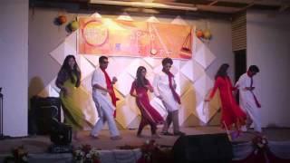 IBA Boishakhi Utshob 1423  quotChumki Choleche Eka Pothequot dance performance by BBA 24th [upl. by Anitsyrc]