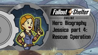 Fallout Shelter Online Jessica Rescue Operation [upl. by Ecirtnahc]