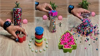 Satisfying Reverse Beads ASMR ♥️♥️♥️ 26 reverse asmr satisfying [upl. by Ahsilrae]