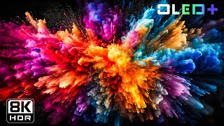 OLED TEST  Color Explosion in 8K HDR Dolby Vision™ [upl. by Isabea993]