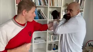 GM Kernspecht  WingTsun CloseRange Defense [upl. by Mok]