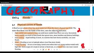 Geography Grade 10 Flooding [upl. by Zipporah]