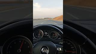 Golf 7 14 TSİ Highline manuel hız denemesi [upl. by Odlonyer]