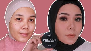 REVIEW NYX TOTAL CONTROL MESH CUSHION FOUNDATION [upl. by Edak]