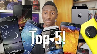 Top 5 Smartphones of 2013 [upl. by Pattin]