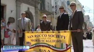 SAN ROCCO A MONTESCAGLIOSO UNA FESTA UNICA DA PRESERVARE IL VIDEO 2009 [upl. by Eenhpad429]