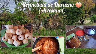 🍑 Mermelada de Durazno 🍑 Artesanal BELESAN [upl. by Banerjee]