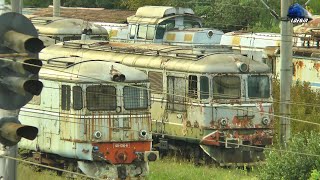 Locomotive și Vagoane în Dej Triaj 🚂🚊🚆 Locomotives amp Wagons in Dej Shunting Yard  01 October 2022 [upl. by Ellenij]