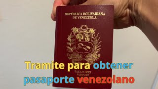 Consejos útiles para tramitar tu pasaporte venezolano en México [upl. by Aivatahs]