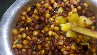 KENYAN STYLE GITHERI Boiled Maize and Beans Recipe [upl. by Nilorac378]