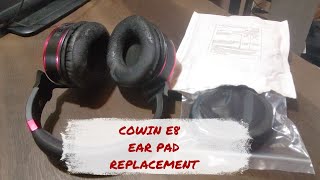 Cowin E8 Headphone Ear Pad Replacement with YunYiYi Replacement Memory Foam Earpads Ear Cushion [upl. by Jodoin]