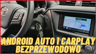 Bezprzewodowe Android Auto i CarPlay  kamera cofania w Toyocie Avensis T29  Pioneer SPHDA360DAB [upl. by Nahshon]