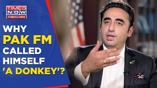 quotLike A Donkeyquot Pak FM Bilawal Defends His Expensive Foreign Trips Gloats About His Hard Work [upl. by Ailuj]