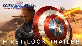 CAPTAIN AMERICA BRAVE NEW WORLD – First Look Trailer 2024 Marvel Studios [upl. by Ynattib]