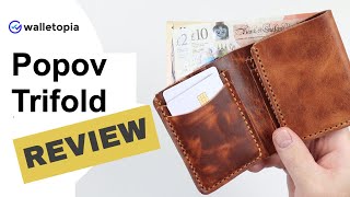 Popov Trifold wallet amazing capacity but too thick [upl. by Triny]