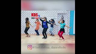 Saranga Dariya  Dance Reel  KDSKrazy Dance Studios  Saikrishna Danceholic [upl. by Hploda109]