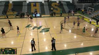 Lindbergh High School vs Mehlville High School Womens JV Basketball [upl. by Remde]