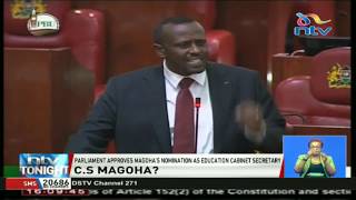 Parliament approves Professor Magohas nomination [upl. by Francois]