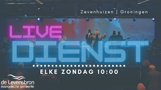 Kerkdienst Live  04122022  EG De Levensbron Zevenhuizen [upl. by Cirle]