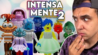 INTENSAMENTE 2 EN BROOKHAVEN ROBLOX  PELICULA COMPLETA [upl. by Oicatsana]