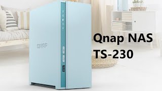 Qnap NAS TS230 Unboxing 2Bay [upl. by Annaej]