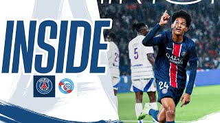 📺 Les COULISSES de la victoire 🆚 Strasbourg [upl. by Nicolina]