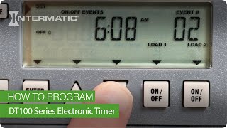 How to Program the DT100 Series Electronic Timer [upl. by Bianchi282]