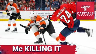 Capitals Dominate Flyers AGAIN McMichael amp Dowd Shine Roys Recovery Update and Rookie Highlights [upl. by Bussey]