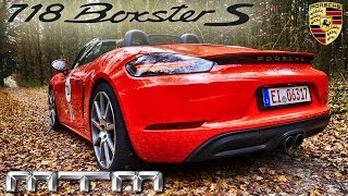 Porsche 718 Boxster S MTM LOUD Exhaust Sound amp Startup [upl. by Barbi]