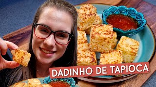 Dadinho de tapioca assado apenas 3 ingredientes e delicioso [upl. by Kellen]