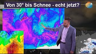 Extreme Berechnungen von 30° bis Schnee  echt jetzt Aktuelle Wettervorhersage 0512032024 [upl. by Yrram]