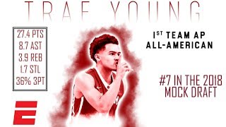 Trae Youngs 2018 NBA Draft Scouting Video  DraftExpress  ESPN [upl. by Eninnaej]