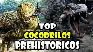 TOP 10 COCODRILOS PREHISTÓRICOS MÁS PELIGROSOS [upl. by Friedlander]