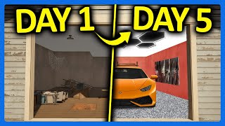 I Built the ULTIMATE Garage Then Got SCAMMED [upl. by Dalli]