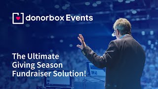 🚀Maximize your Fundraising Event with Donorbox fundraisingevent charityevent [upl. by Carma]