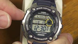 Casio Wave Ceptor WV200R with Updated Module  In Depth Review with Everything I Know About It [upl. by Fritzsche]