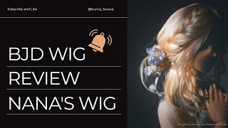 Beautiful Chinese Traditional Hairstyle BJD Wig faceupartist balljointeddolls doll [upl. by Revorg]