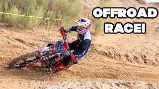 Racing Dirt Bikes on The Beach At Lake Havasu [upl. by Onaicram]