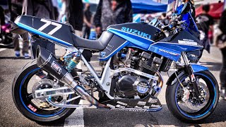 SUZUKI GSX400S改 Team KAGAYAMA KATANA Replica [upl. by Elstan]