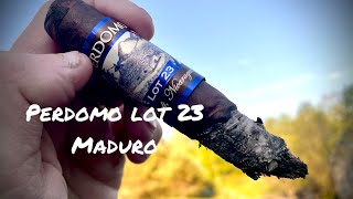 Perdomo’s “budget” cigarLot 23 Maduro [upl. by Elinor720]