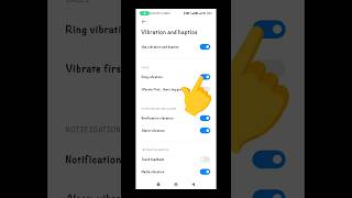 How to turn off phone Ringtone vibration in Android  Ringtone vibration ko bnd kaise kry shorts [upl. by Rashidi]