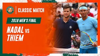 Nadal vs Thiem 2018 Mens final  RolandGarros Classic Match [upl. by Anwad932]