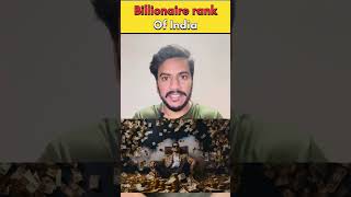 Billionaires in india  Rich Indian  Richest person  billionaire millionaire facts reels [upl. by Clein]