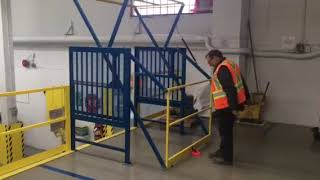 Fall Protection with Pivot Safety Gate [upl. by Aseel]