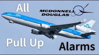 All McDonnell Douglas Pull Up Alarms 🔊 [upl. by Natlus594]