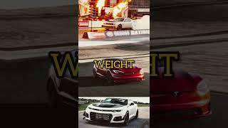 Dodge Demon 170 vs Tesla Model S Plaid vs Hennessey Exorcist dodge [upl. by Able]