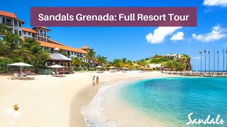 Sandals Grenada 2024 Full Resort Tour in 4K [upl. by Dogs]