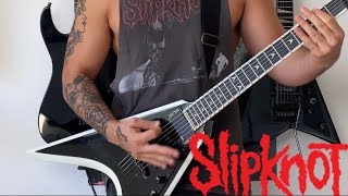 Slipknot  “The Dying Song” Guitar Cover  TABS New Song 2022 [upl. by Anahsirk]