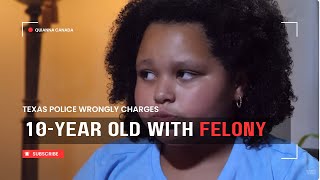 Texas Police Officer’s Groundless Felony Charge Against Autistic Girl Spark Controversy [upl. by Felita]